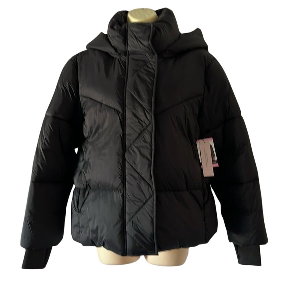 BCBGeneration Premium Performance Black Puffer Winter Ski Jacket Women’s Small
